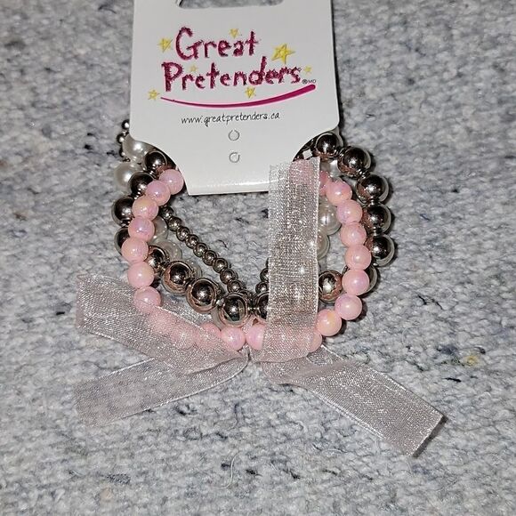 🏅FREE w BUNDLE Great Pretenders Bracelet Set Girls Fun Dress Up Jewelry - Picture 2 of 5